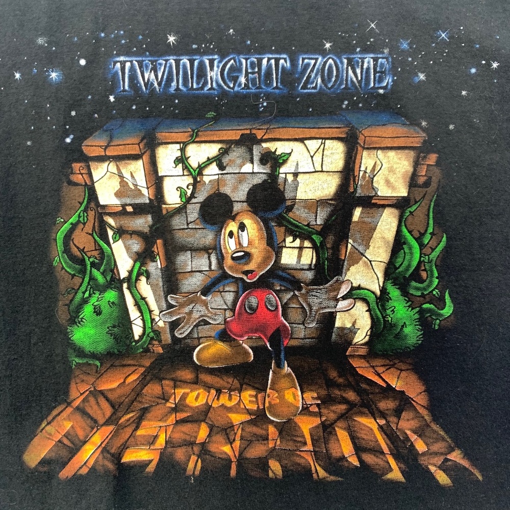 Vintage Disney Kids Tower of Terror Shirt XL